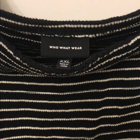 Who What Wear off the shoulder top - Picture 4 of 4